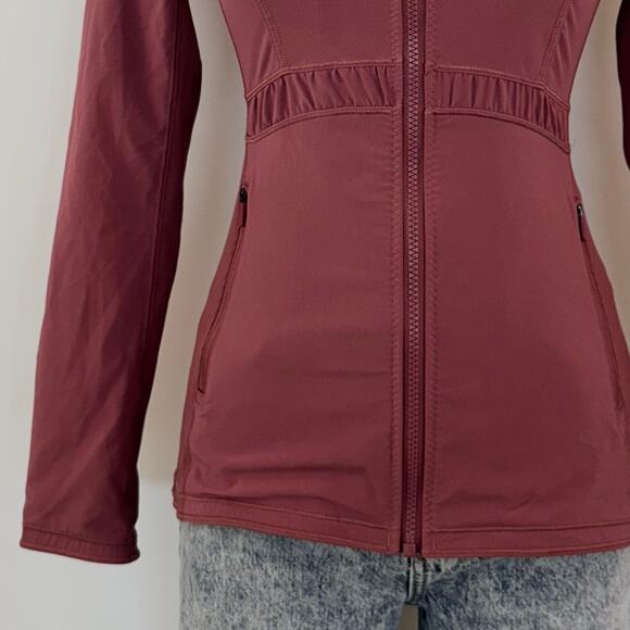 Lululemon Round Trip Jacket Full Zip So Merlot / Dashing Purple | Size 4 - Picture 3 of 10